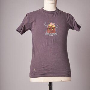 1990s Toy Machine Poo-Poo Head Gray Tee Shirt